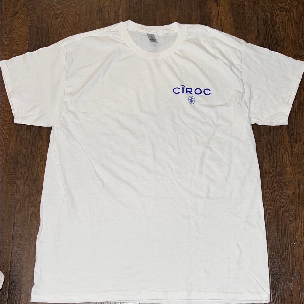 White Short Sleeve Tee for Men